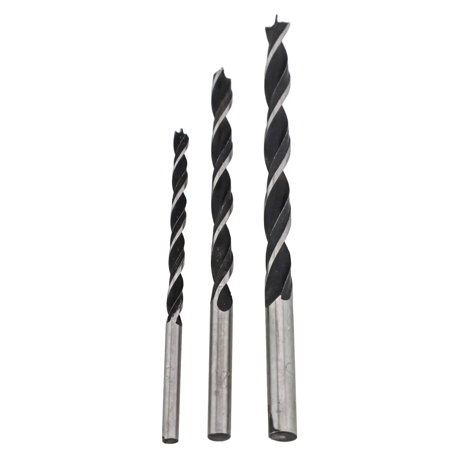 6p/*-3-10mm-=-= Wood -=-Drill Bit -=Set Wood Spiral Drill Bit With Center Point Pack Wood Metal Woodworking Drill Bit Power Tool