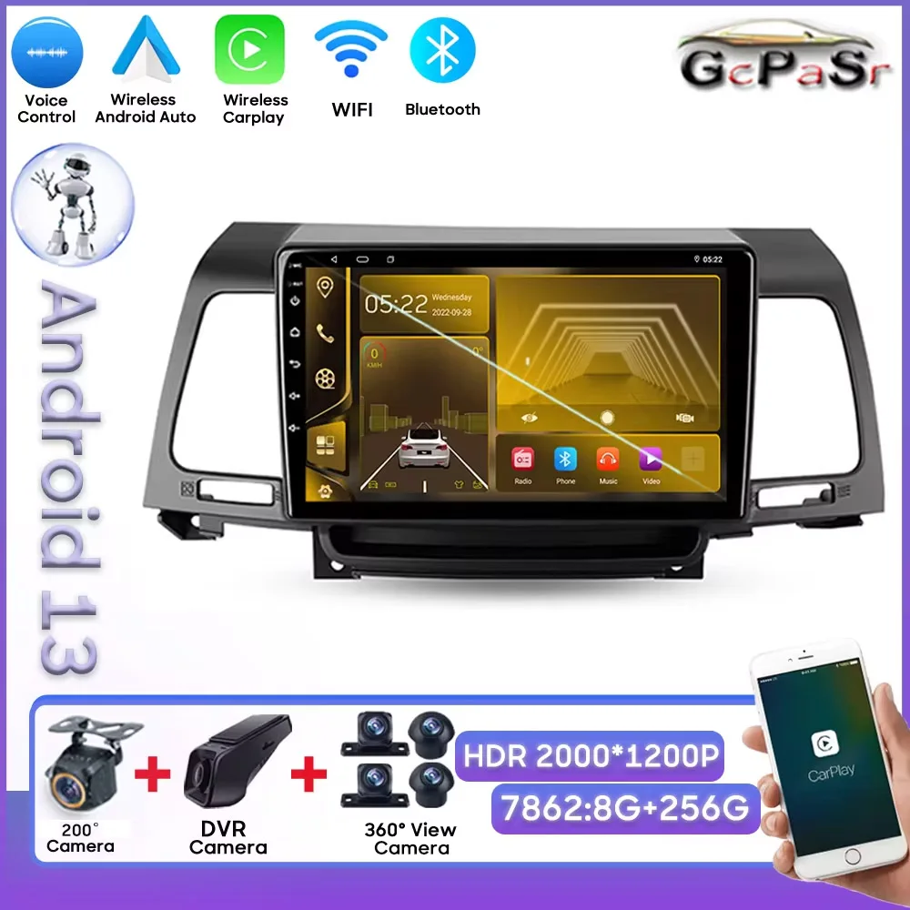 

Android радио для Kia Opirus GH 2006-2011 Carplay No 2din DVD Mirror Link Автомагнитола задняя камера сенсорный экран 8 ядер