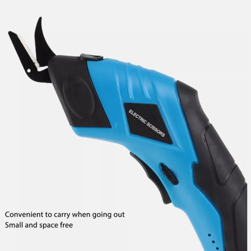 Forbici elettriche Tagliatrice di tessuti Forbici da sarto in pelle con lame in acciaio al tungsteno Alimentazione portatile ricaricabile tramite USB