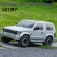 Ldrc Ld1297 Rc Car Upgraded Version 2 Rc Offroad 4x4 Rc Crawler The Pre-Upgrade Spring Suspension Raises The Chassis Car Model