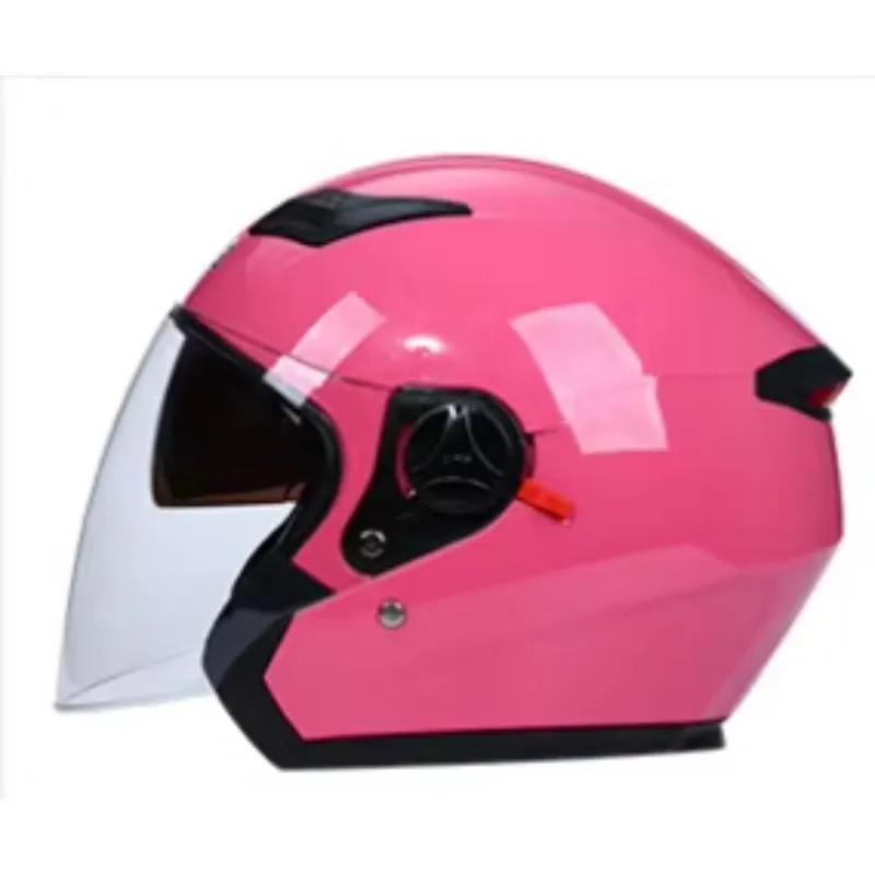 خوذة دراجة نارية STLFHalf Face مزدوجة قابلة للتخصيص وشعار قناع مزدوج قابلة للإزالة وقابلة للغسل تدعم OEM ODM #6