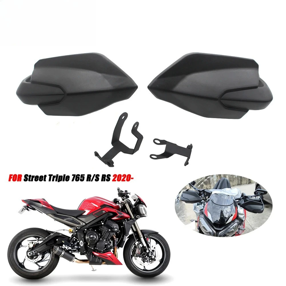 For Street Triple 765R/RS 765 R RS Moto2 Edition 2020-2023 Motorcycle Handguards Hand Guards Handlebar Windshield Protection