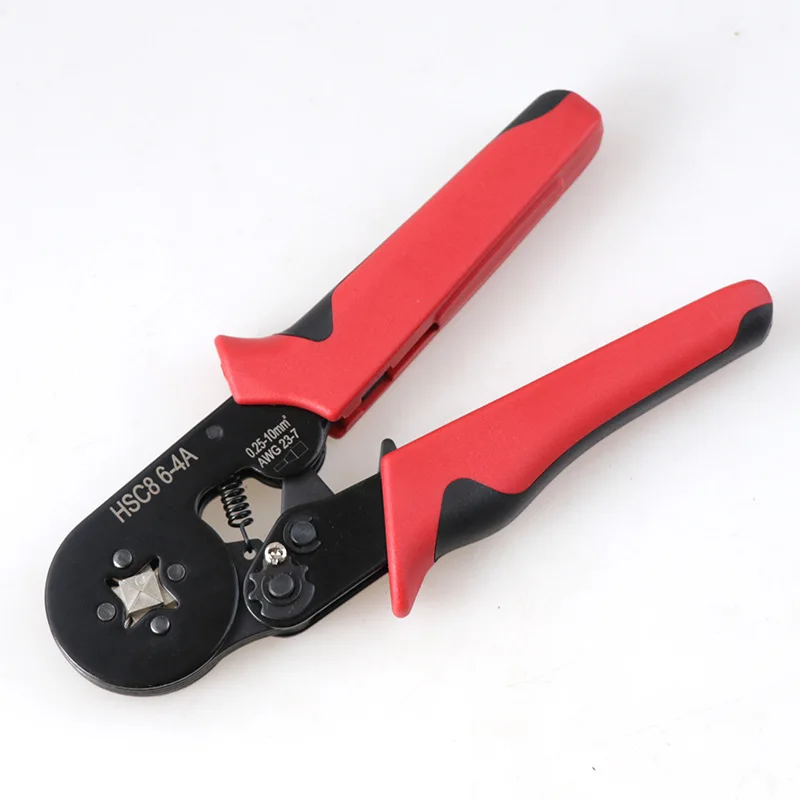 HSC8 6-4A Crimping Pliers Tube Type VE TErminAl Quick Wiring Pliers TE Pin ClAmp ElectriciAn Crimping Pliers