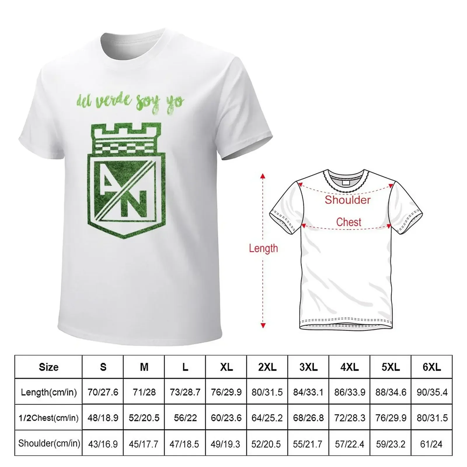 Del verde soy YO T-Shirt oversized t shirt for a boy men t shirts high quality