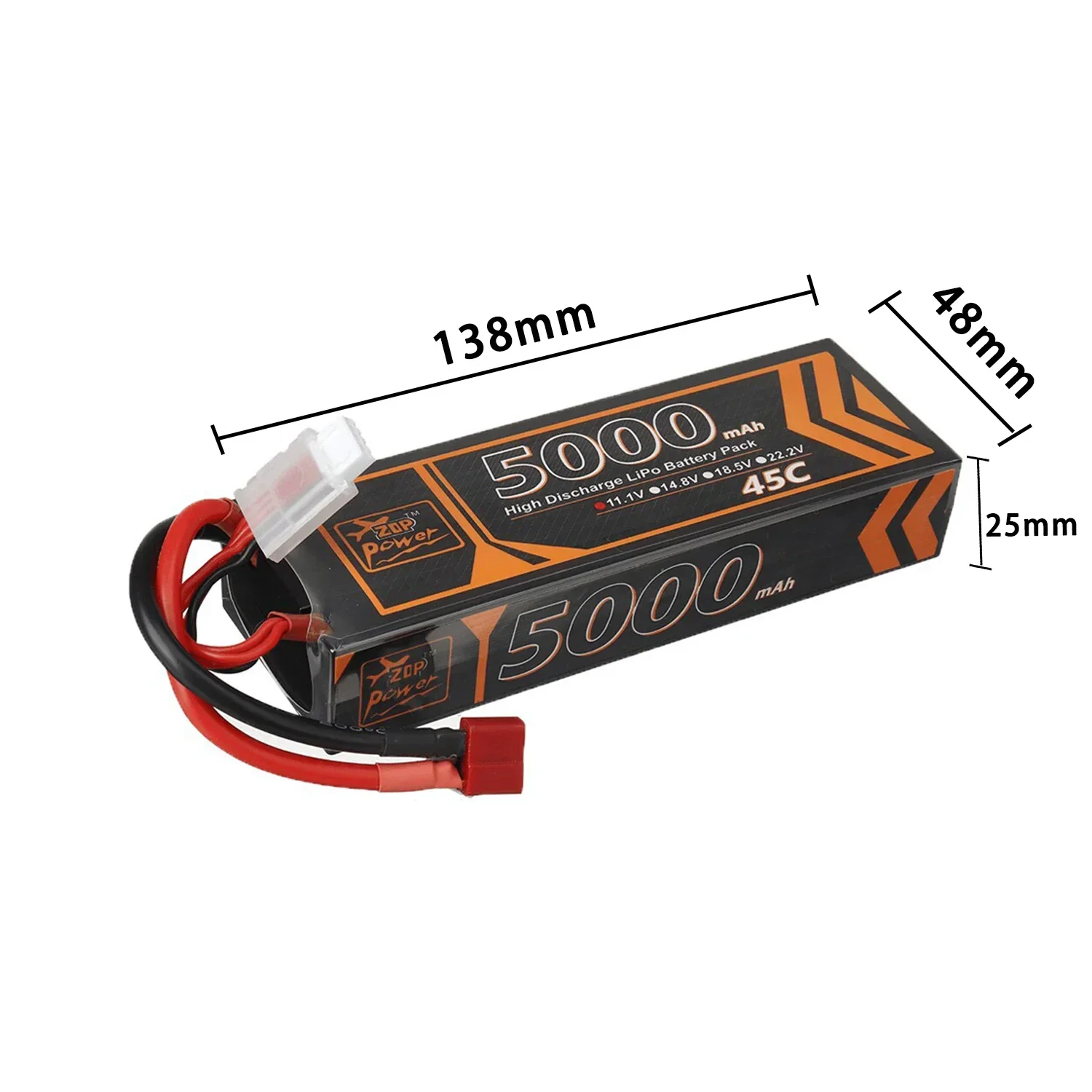 Lipo Battery 3S 45C 11.1V 5000mah T XT60 Plug Rechargeable Battery Packs For FPV Drone Cars Monster Truck Boat Helicopter RC Toy