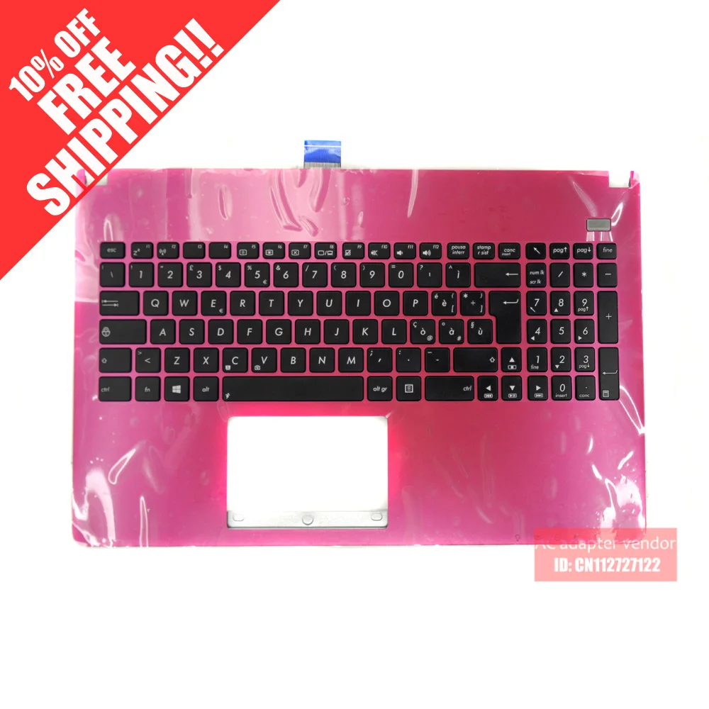 

brand new RED color FOR ASUS X501 X501A X501U X501EI X501X X501XE Palmrest C shell IT Italian