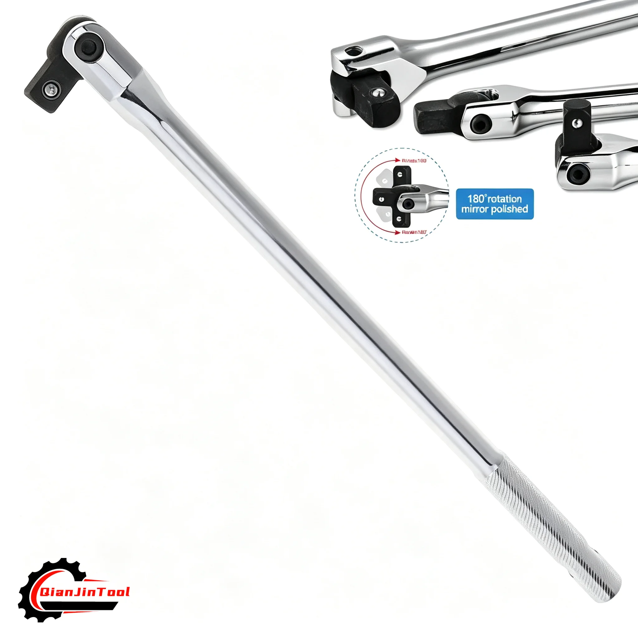 1/2'' F Rod Wrench Socket 10'' 15'' 18'' Torque Wrench Long Force Bar Activity Head Strong Lever Steering Handle Repair Tool