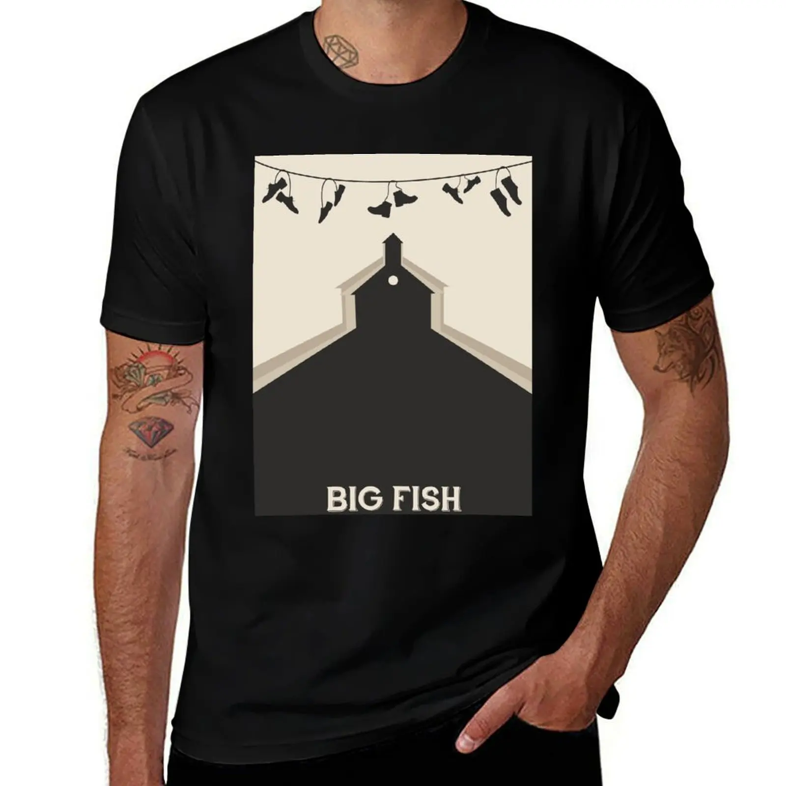 

Tim Burton's Big Fish T-Shirt cute clothes sweat shirts graphic cheap stuff t shirts men