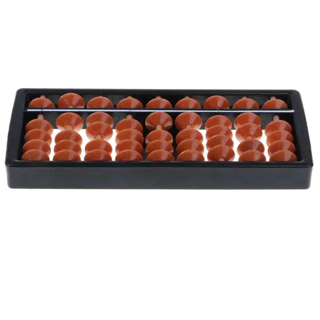 Abacus Chinese Abacus Arithmetic Abacus Wood 9 Digits Calculation Tool