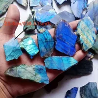 50g/100g/200g Blue Labradorite Slab,Raw stones labradorite jewelry diy,crystal Gift,Great Flash Polished Stone Slice Ideal Gift 6