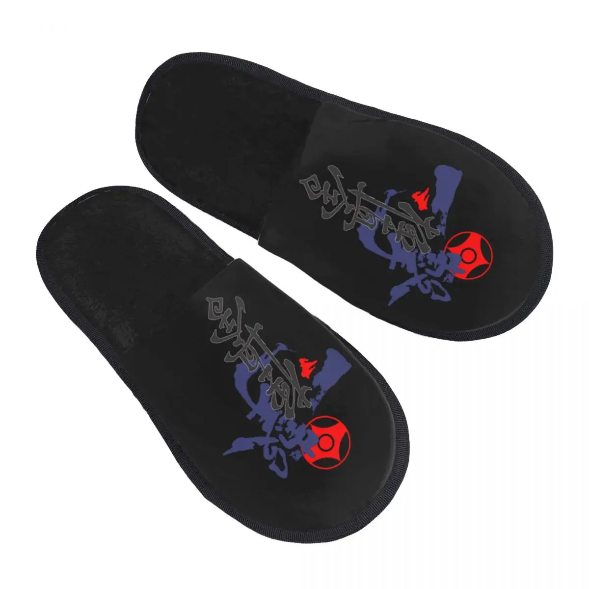 

Custom Kyokushi Karate House Slippers Women Soft Memory Foam Martial Arts Slip On Bedroom Slipper Shoes