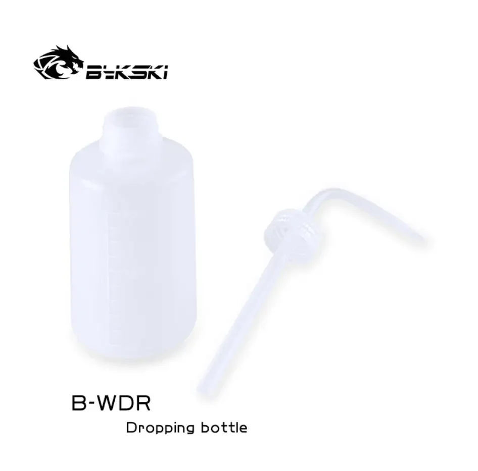 Bykski B-WDR botella de goteo de 250ml/500ml agregar botella de agua herramientas de tinta de adelgazamiento para líquido de enfriamiento para sistema de refrigeración por agua de PC
