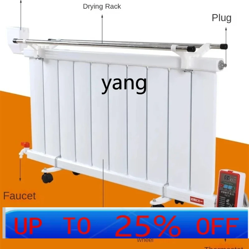 

lCX Household Plumbing plus Electricity and Water Radiator Intelligent Water Injection Electric Heater