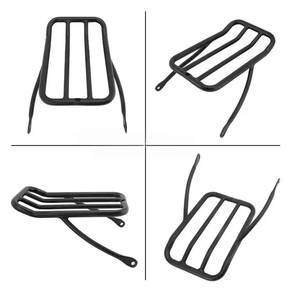 

Motorcycle For Harley Sportster XL 883 1200 48 72 Black Passenger Backrest Sissy Bar Rear Carrier Luggage Rack 2004-up