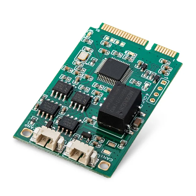 MiniPCI E-CAN 모듈 미니 PCI-E to CAN 인터페이스 카드 USB to CAN 듀얼 채널 절연