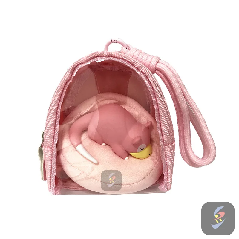 Pokemon Diy Bank Slaappositie Rugzak Hangend Ornament Fee Eevee Snorlax Jirachi Trendy Speelgoed Decoratie Collectible Gift