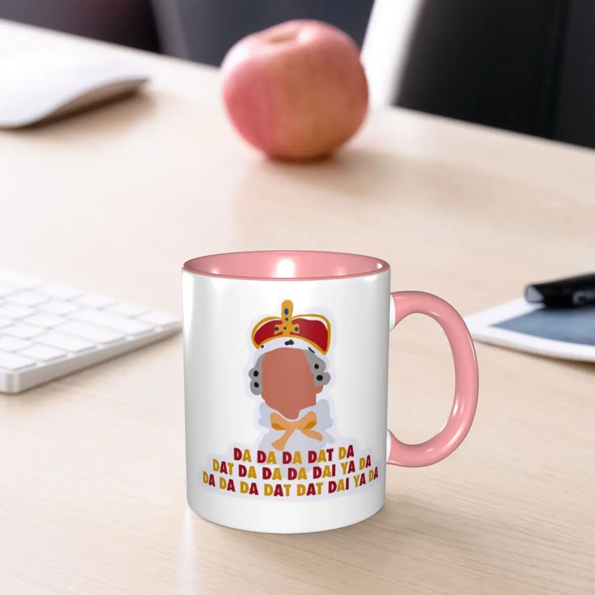 Hamilton King Georg Mug Funny Ceramic Coffee Cups Tea Mugs Milk Cup Drinkware Gift for Woman Man