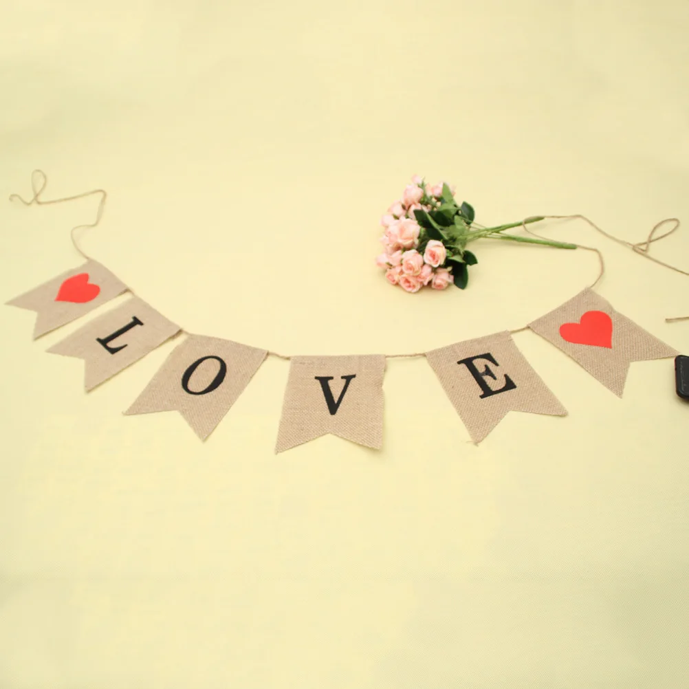 

wedding banner Valentine's banner Valentine's Day Banner love bunting banner Valentine's bunting banner