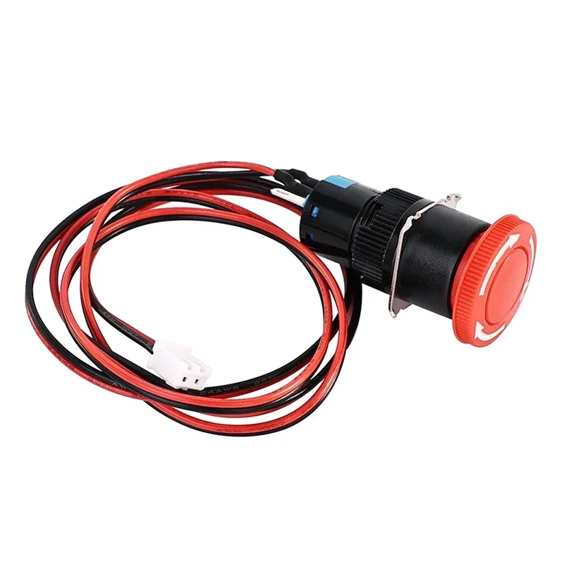 3018 Max Engraving Machine Accessories 2pin Micro Limit switch + Emergency Stop Switch For CNC Wood Router Engraver Machine