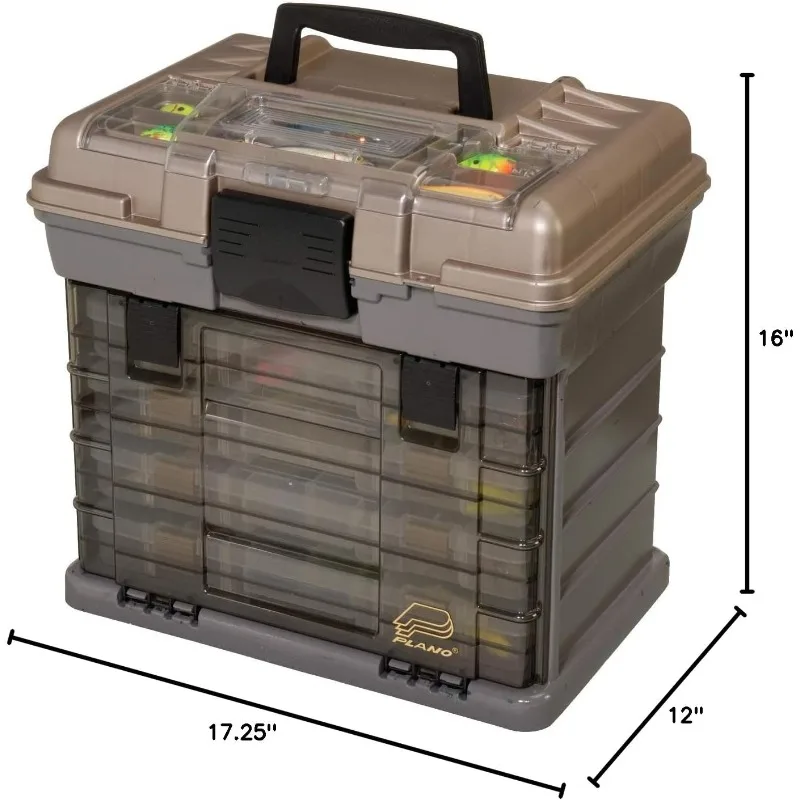 

Серия Guide StowAway Коробка для снастей с 4 выходами, вмещает 4 коробки для утилитных снастей 3700, верхнее хранилище для быстрой доступа