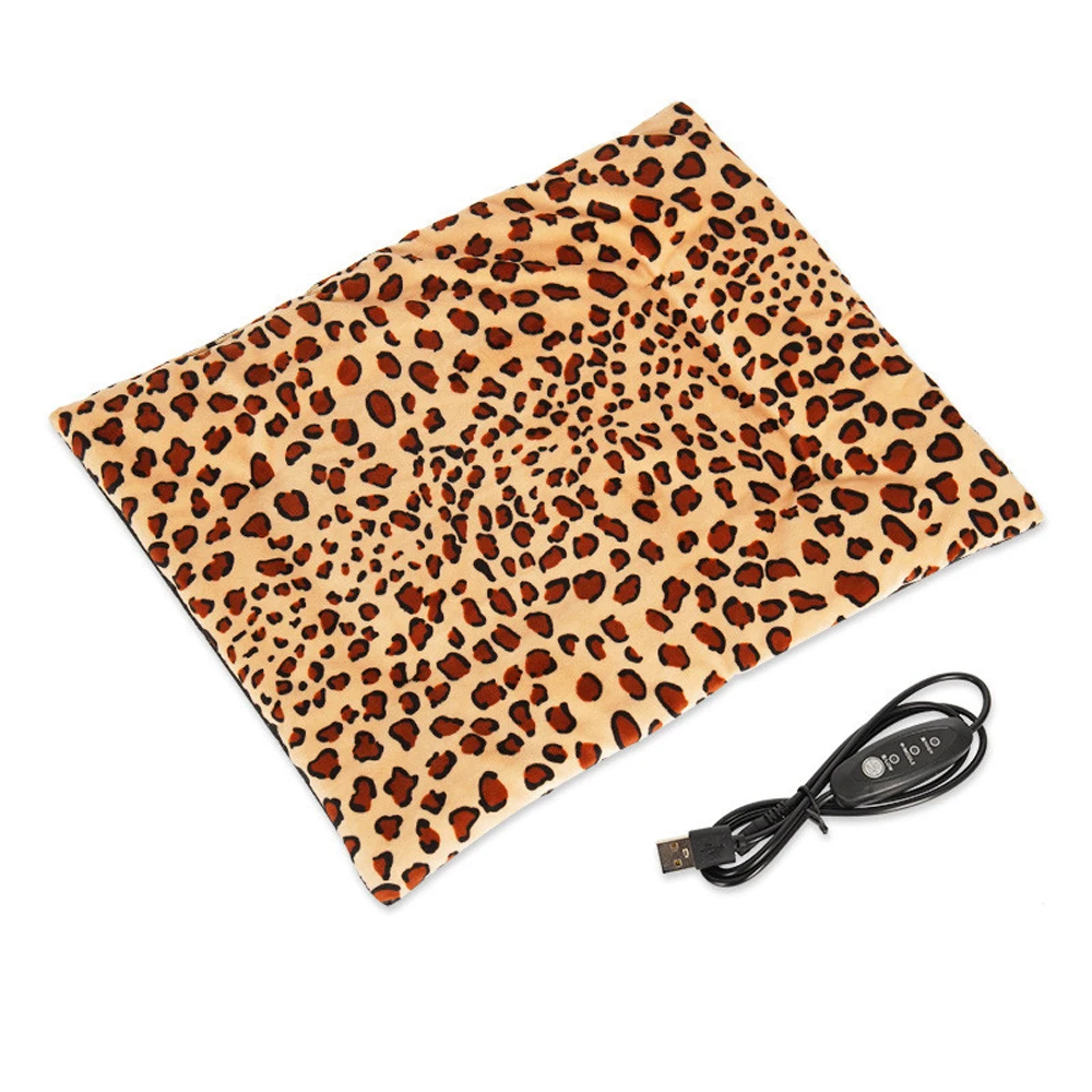 Electric Pet Heating Pad Cosy Waterproof Dog Bed Mat 3 Level Adjustable Temperature USB  Super Warm Pet Dog Cat