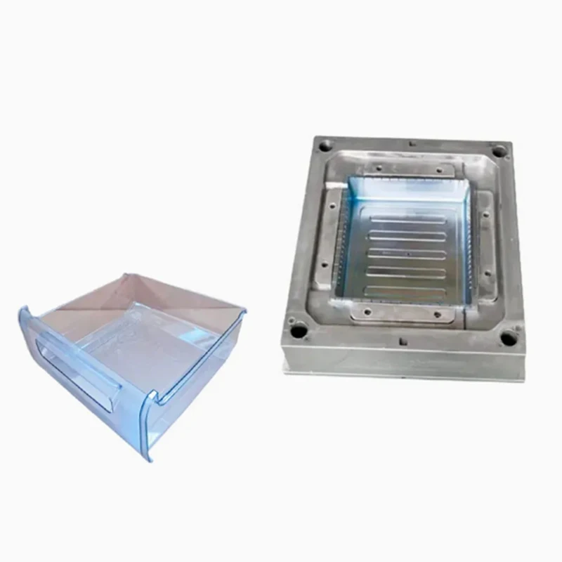 Oem Plastic Injection Molding Service Manufacturing Injection Molds with Tool Steel: Forming Transparent Plastic Boxes