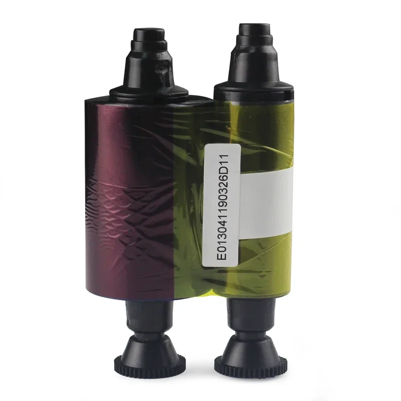 R3011 YMCKO Color Ribbon 200 prints/roll For Evolis Pebble Series Dualys 3 Securion Card Printer