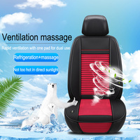 Car Blowing Cushion Cold Air Summer Massage Seat Ventilation Seat Pads Car Air Conditioning Cooling Cushion 12V Cool Seat Mat