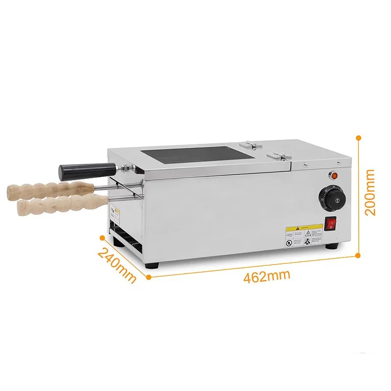 Commercial Chimney Cake Oven Machine Kurtos Kalacs Oven Ice Cream Bread Cone Baking Maker Hungarian toaster 110V 220V 240V