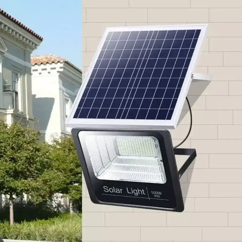 

Flood Solar Light Outdoor Waterproof ABS Plastic IP67 Remote Control Led Solar Flood Lights