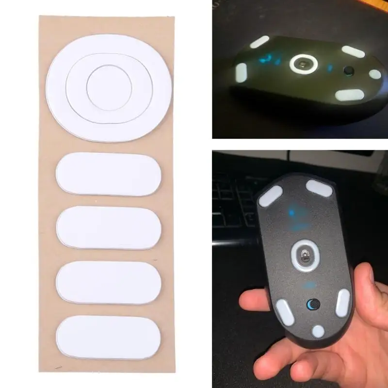 1 ชุด 0.6 มม.Curve Edge เมาส์ Mouse Skates สําหรับ G304 G305 แผ่น