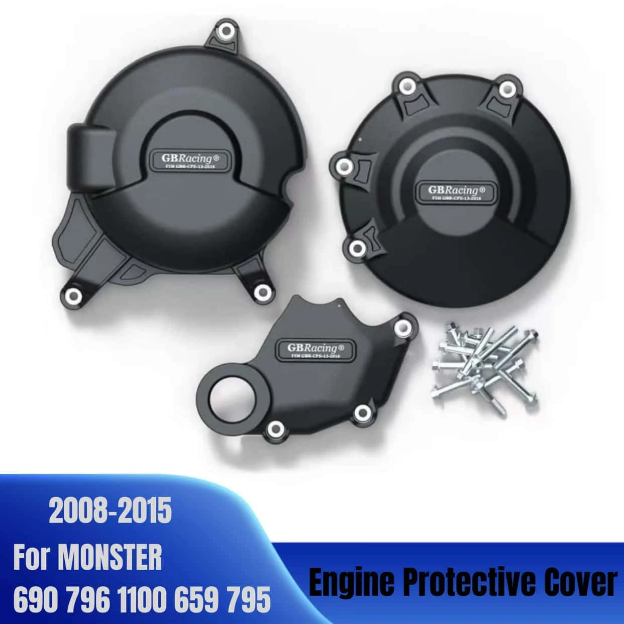 

Engine guard cover For Ducati Monster 659 696 795 796 1100 2008-2014 2015 For GBRacing Motorcycle Engine Protection Cover