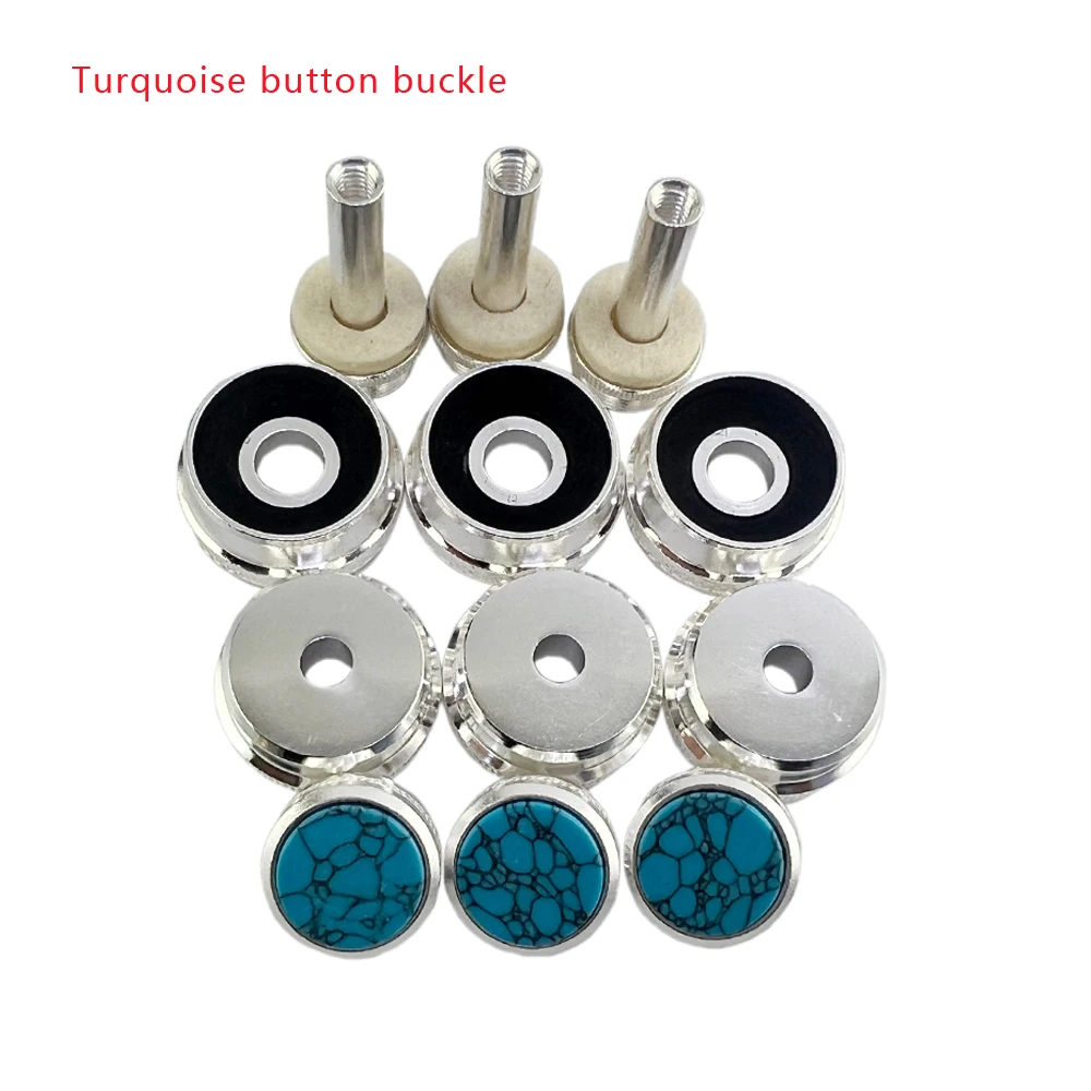 Trumpet Repair Kits Professional Portable Musical Trumpet Valve Cap Finger Button Trombone Wind Instrument Trumpet Repairing