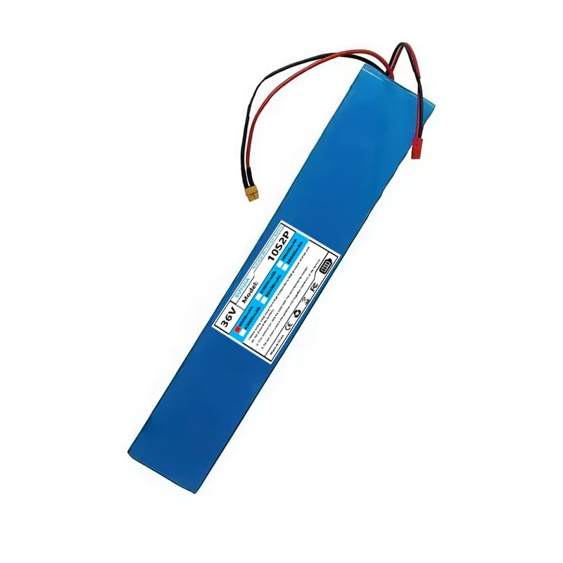 Batterie Rechargeable 36V 6Ah 10S2P 18650 Avec BMS, Adaptée Aux Pédales D'outils Électriques, Batterie 18650.