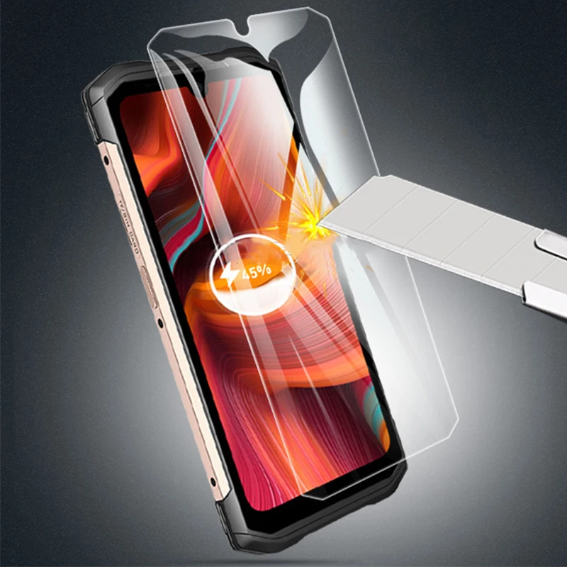 Clear Tempered Glass for Doogee S99 HD Screen Protector for DOOGEE S99 DoogeeS99 Ultra Thin Anti Scratch Protective Front Film