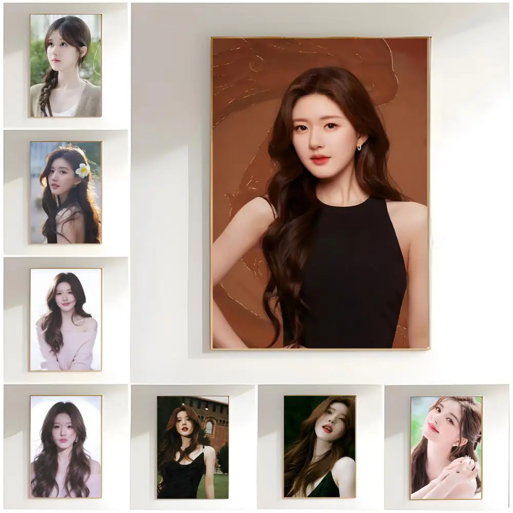 charming actress r-rosy lusi zhao Poster Classic Wall Art  Home Decor  Peel and Stick Unframed