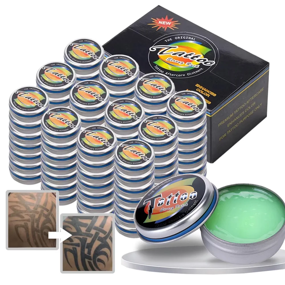 1/5/12/24pcs Tattoo Aftercare Cream Moisturizing Balm Hydrating Skin Care Lotion for Tattooed Skin Studio Aftercare Supplies