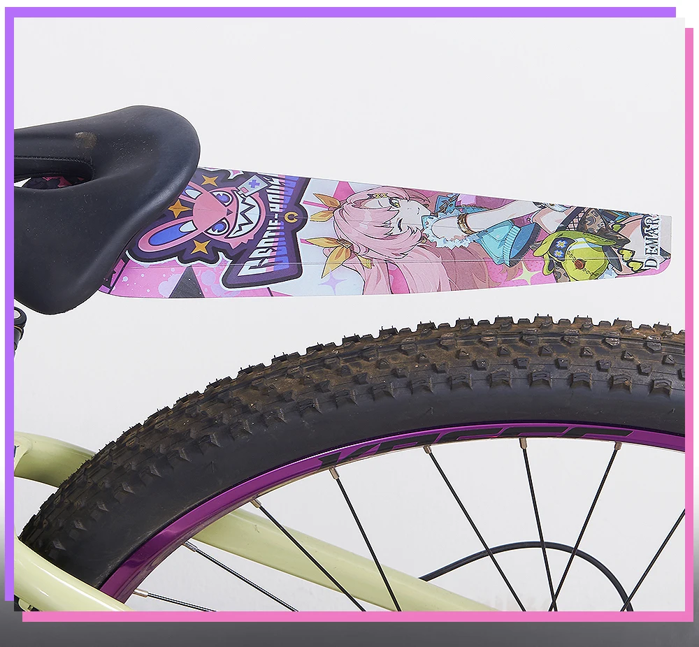Fahrrad Kotflügel Vorne/Hinten Reifen Rad Universal Kotflügel Mtb Rennrad Flügel Schlamm Schutz Fahrrad Kotflügel Radfahren Zubehör – Detail 6