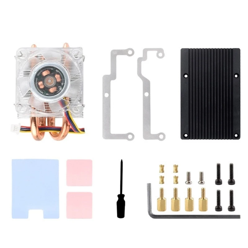 Cooling Fan ICE Tower CPU Heatsink for Small Computer Improved Cooling Efficiency Eye catching Design QXNF