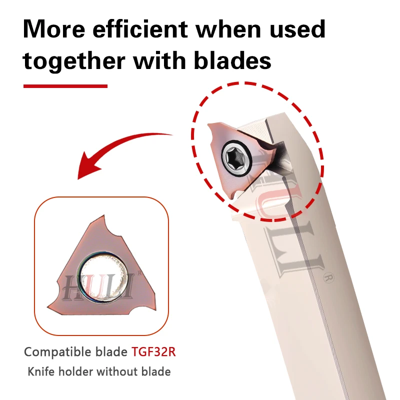CTGFR/L KTGFR KGBAR/L Series Numerical Control Slotting Tool Holder CTGFR2020K16 KTGFR1616H16F KGBAR2525M22 Wear Resistant Tools