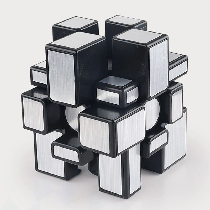 미러 매직 큐브 골든 실버 매직 큐브, 전문 스피드 퍼즐 장난감, 하이 퀄리티 교육용 장난감, 어린이 선물, 3x3
