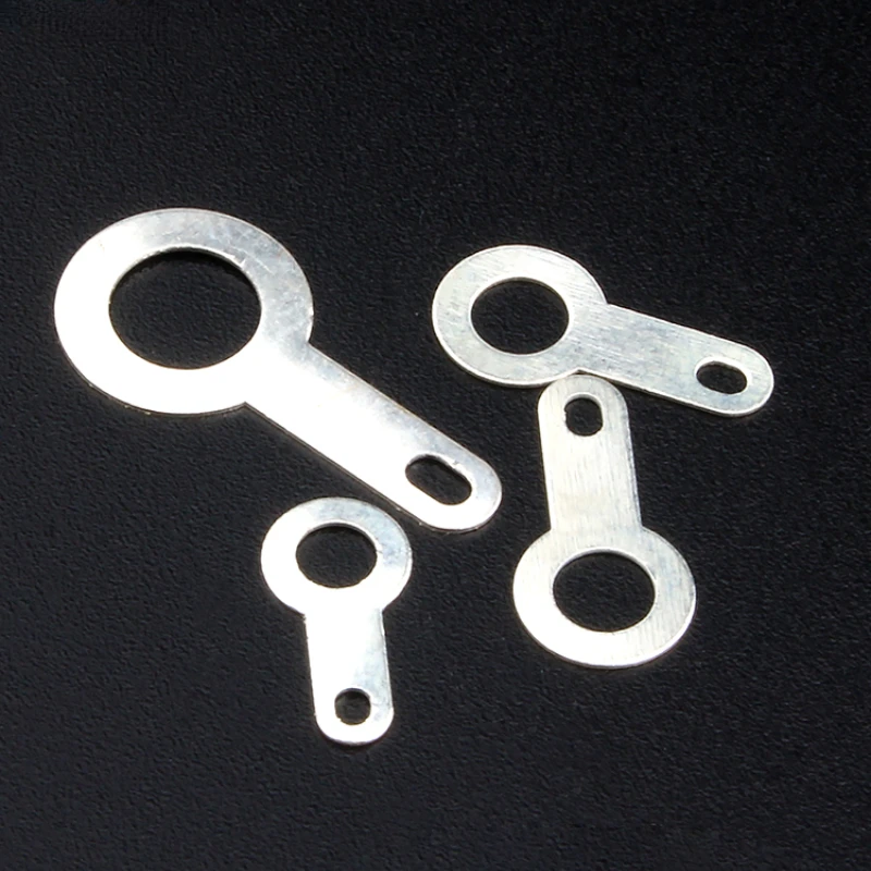 Copper Washer Single Head Welding Terminal M2.2 M2.7~M5.2 M6.2 M8.2 Welding Lug Electrical Wiring Connector Copper Soldering Ear