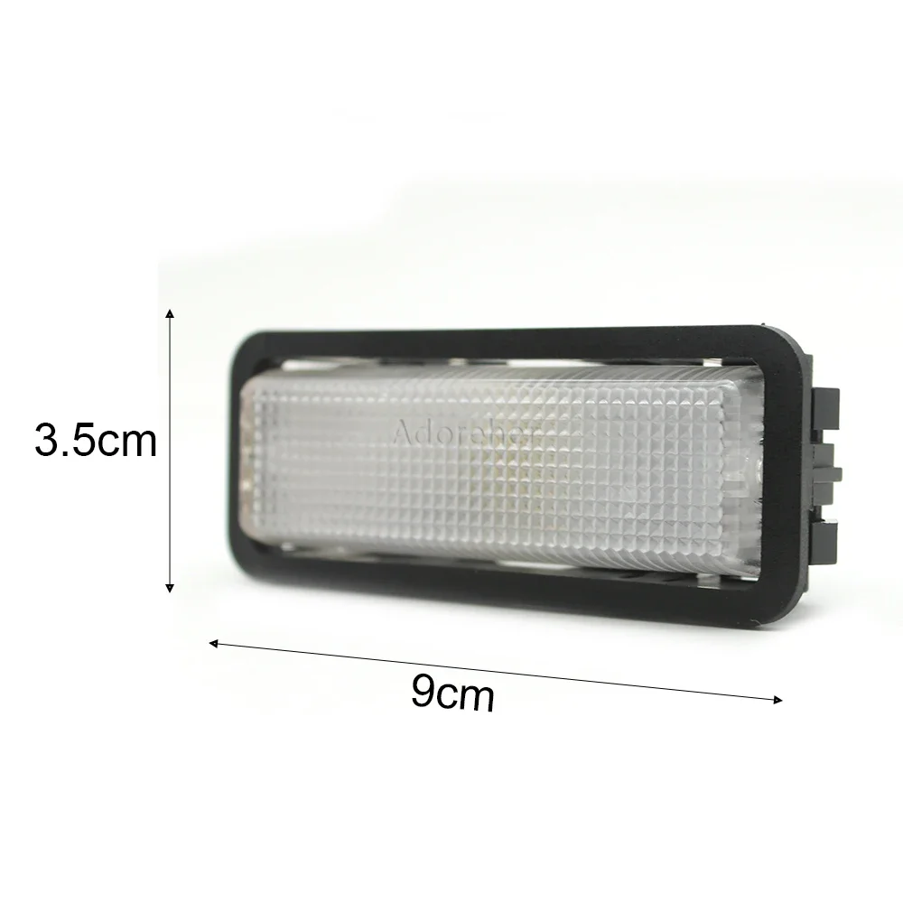 LED مصباح القراءة السقف لسيتروين ZX 1995-2007 الإليزيه 2002-2013 ، ضوء السقف في الأماكن المغلقة ، مصباح القراءة قبة بيضاء #5