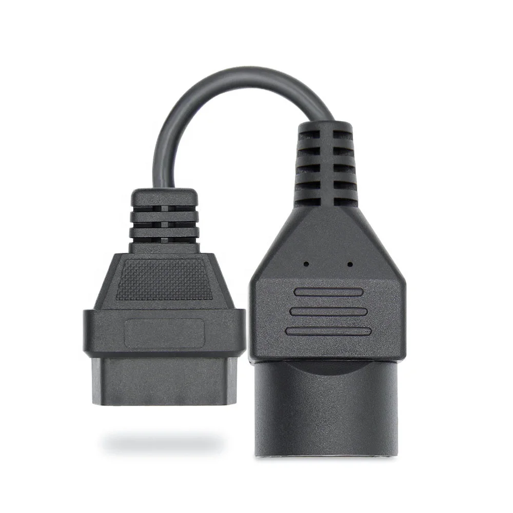 Hot Sale OBDI 17 Pin Connective Cable for Mazda Old Car to  OBDII 16 Pin Diagnostic Tool