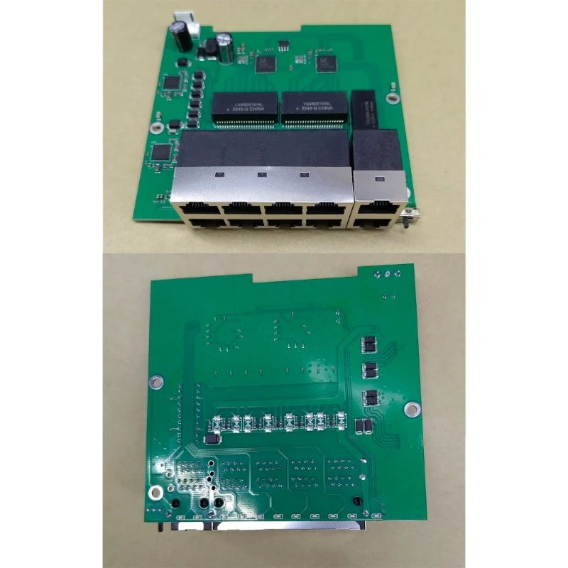 Wysokowydajne 10-portowe przełączanie PoE Ethernet portami PoE+ i 2 portami Uplink