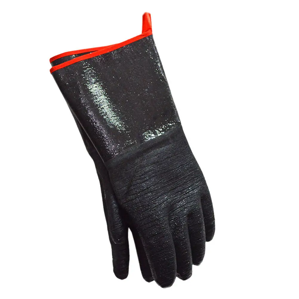 Heat Resistant Gloves Neoprene BBQ Oven Kitchen Camping Grilling Microwave Washable Reusable High Temperature Waterproof Long