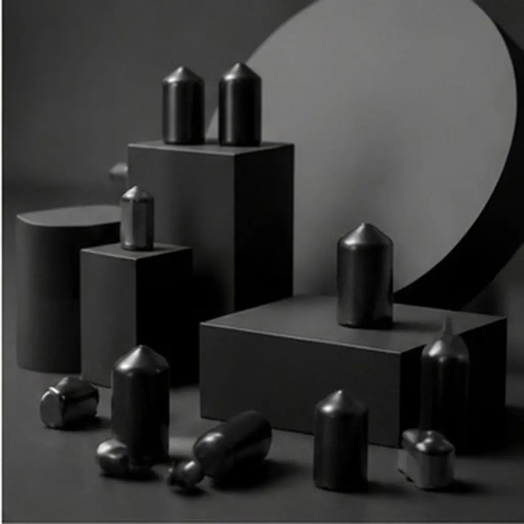1Set Rubber Thread Protector PVC End Caps Flexible Screw Covers Tubing Tips Replacement Bolt Safety Covers for Furniture Outdoor