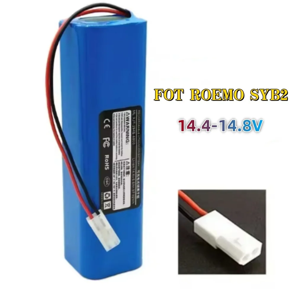 New 14.4V/14.8V New 6800mAh Battery for Tefal Explorer 95 Robot Vacuum Cleaner INR18650 M26-4S2P SS2230002529