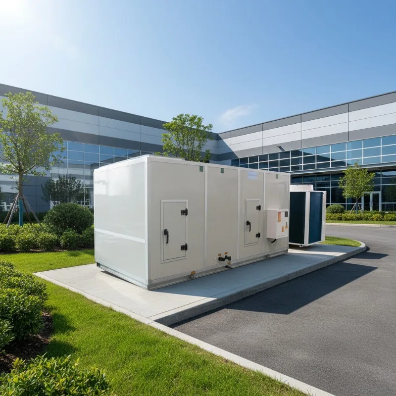 High-efficiency industrial air conditioner, using R-410A refrigerant, air-cooled, energy-saving and intelligent control