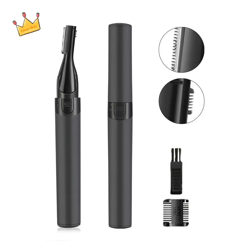 Kamm-Set, persönlicher Augenbrauenformer für Hals, Lippen, Körper, Arme, Bein, Mini-Epilierer, elektrischer Augenbrauentrimmer, Gesichtsrasierer, Haarentferner